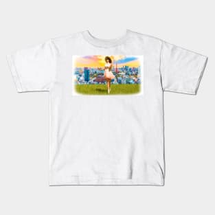 Kasumi in Tokyo Kids T-Shirt